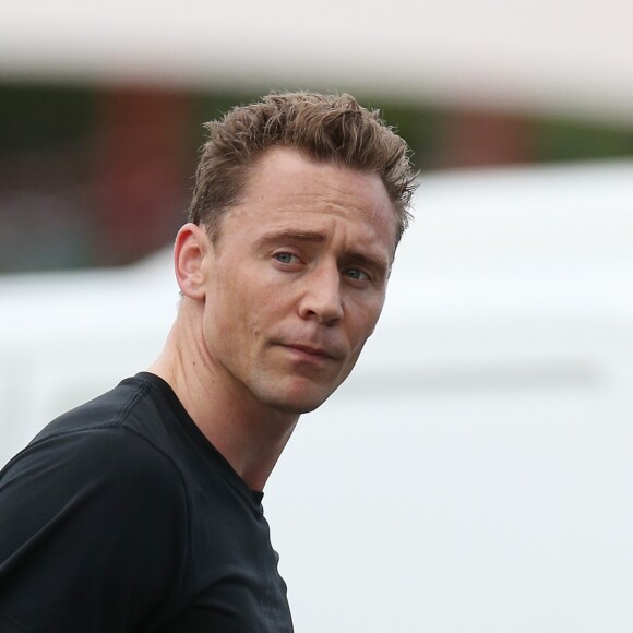 Tom Huddleston (compagnon de Taylor Swift) revient à son hôtel après son jogging à Sydney, Australie, le 12 juillet 2016