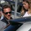 Taylor Swift et son compagnon Tom Hiddleston arrivent à l'aéroport de Sydney, Australie, le 8 juillet 2016. Tom est en Australie pour le tournage du film Thor.