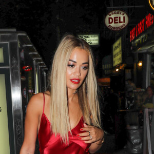 Rita Ora se balade dans New York, New York, Etats-Unis, le 14 juillet 2016.