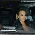 Rita Ora, sa soeur Elena et Lewis Hamilton sont allés dîner au restaurant Mr Chow à Londres. Le 23 juin 2016