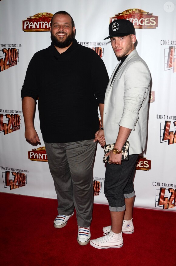 Daniel Franzese et Joseph Bradley Phillips lors d'une soirée organisée à Los Angeles le 31 mai 2016