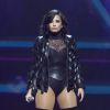 Demi Lovato et Nick Jonas invités par Jamie Foxx lors d'un concert à New York le 8 juillet 2016. © CPA/Bestimage