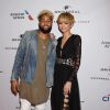 Zendaya et son nouveau compagnon Odell Beckham Jr. à l'After party "Universal Music Group's 2016 Grammy" à Los Angeles. Le 15 février 2016 CPA / Bestimage