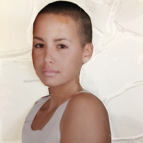Photo d'Amber Rose à 18 ans, publiée le 16 avril 2015.