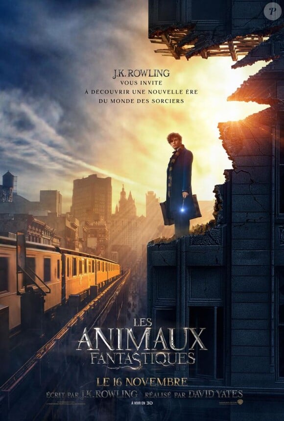 Affiche du film Les Animaux Fantastiques.