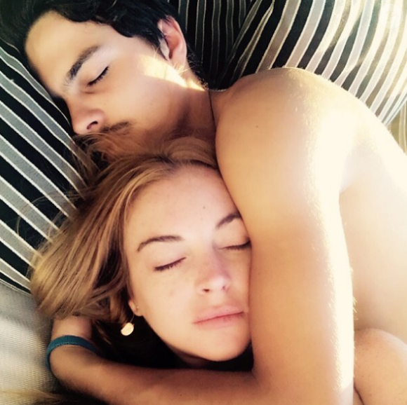 Lindsay Lohan et son fiancé Egor Tarabasov en vacances. Photo publiée sur Instagram, au mois de juillet 2016