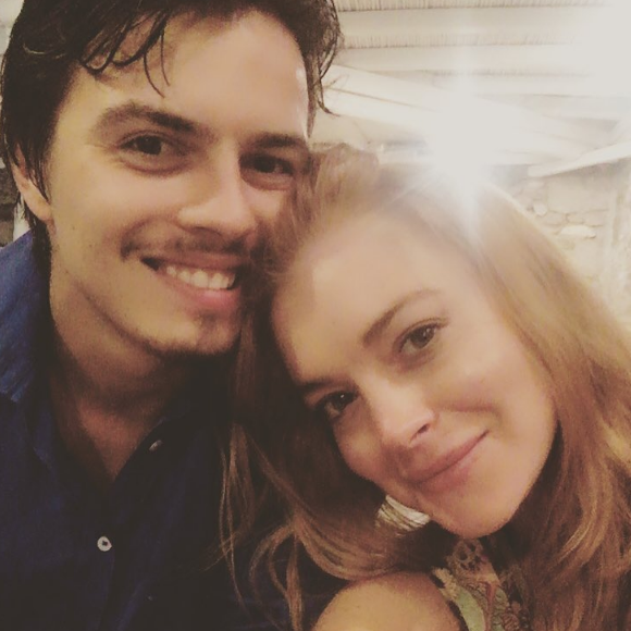 Lindsay Lohan et son fiancé Egor Tarabasov en vacances. Photo publiée sur Instagram, au mois de juillet 2016