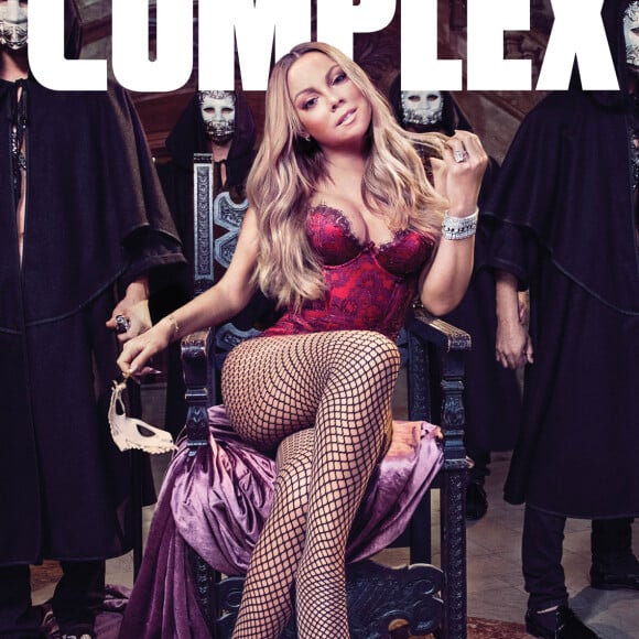 Mariah Carey en couverture du magazine Complex. Numéro d'août/septembre 2016.