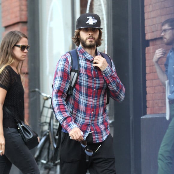 Jared Leto se promène dans les rues de New York, le 27 juillet 2016.