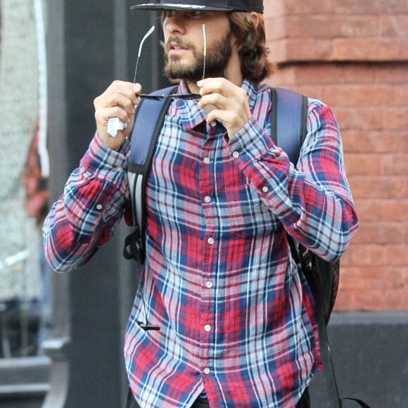 Jared Leto se promène dans les rues de New York, le 27 juillet 2016.