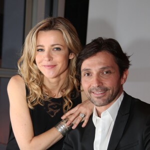 Exclusif - Laure Guibert et Sébastien Roch - Présentation en avant-première du 300ème épisode de la série "Les Mystères de l'Amour" au siège de TF1 à Boulogne-Billancourt le 14 avril 2016. Cet événement sera diffusé sur TMC le samedi 16 avril à 19h45. Il a plus de 25 ans que ces acteurs jouent ensemble; la première série était "Hélène et les garçons" en 1992 sur TF1 produite par Jean-Luc Azoulay. © Denis Guignebourg/Bestimage