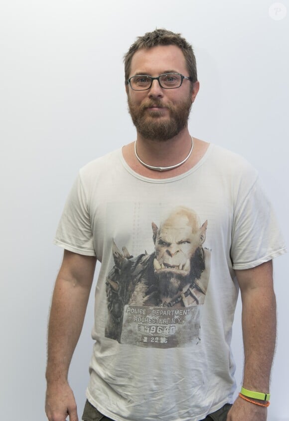 Duncan Jones à la Conférence de presse avec les acteurs du film "Warcraft" à Los Angeles. Le 11 mai 2016