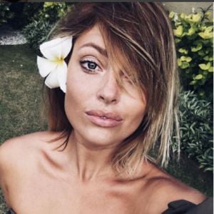 Caroline Receveur fait la moue sur Instagram, dimanche 31 juillet 2016