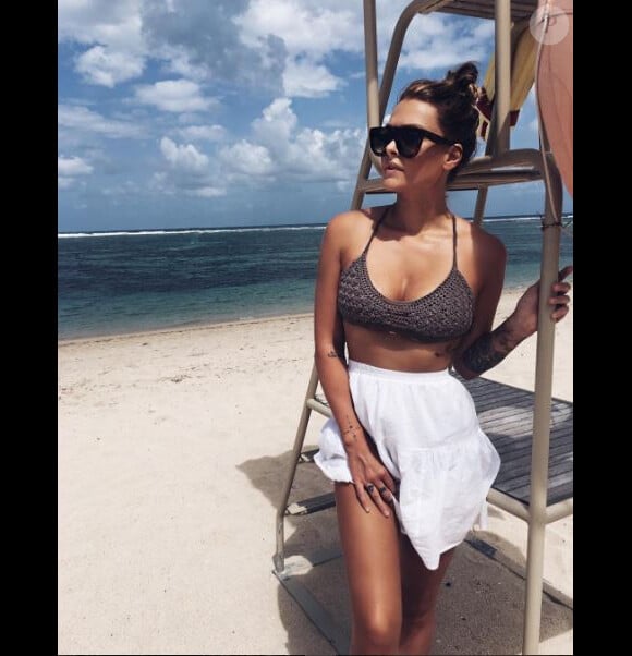 Caroline Receveur en vacances à Bali, dimanche 31 juillet 2016, sur Instagram