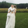Mariage de Hanne Gaby Odiele et John Swiatek à la Stone Tavern Farm. Roxbury, New York, juillet 2016.