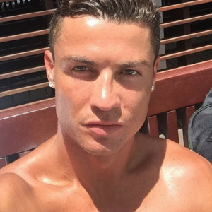 Cristiano Ronaldo, selfie lors de ses vacances aux Etats-Unis en juillet 2016, photo Instagram.