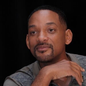 Will Smith, en conférence de presse pour le film "Suicide Squad". Le 30 juillet 2016 au Moynihan Station, à New York.