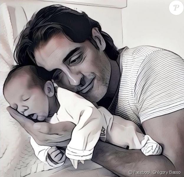 Grégory Basso, papa d'un petit Livio depuis juillet 2016.