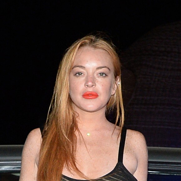 Lindsay Lohan au Summer Tour Maserati à Porto Cervo le 29 juillet 2016