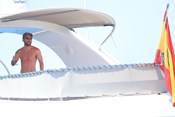 Lionel Messi en vacances à Ibiza, le 12 juillet 2016.