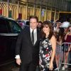 John Travolta et sa femme Kelly Preston arrivant au 90e anniversaire de Tony Bennett à New York, le 3 août 2016. © CPA/Bestimage