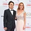 Lindsay Lohan et son compagnon Egor Tarabasov - People au "Butterfly Ball" au profit de l'association caritative "Caudwell Children" au Grosvenor House Hotel à Londres. Le 22 juin 2016