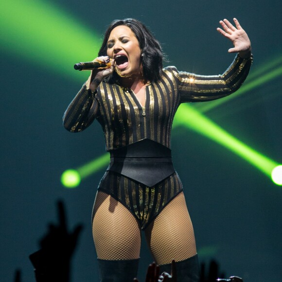 Concert de Demi Lovato au "Future Now Tour" au Allstate Arena à Rosemont, Illinois, le 2 août 2016.