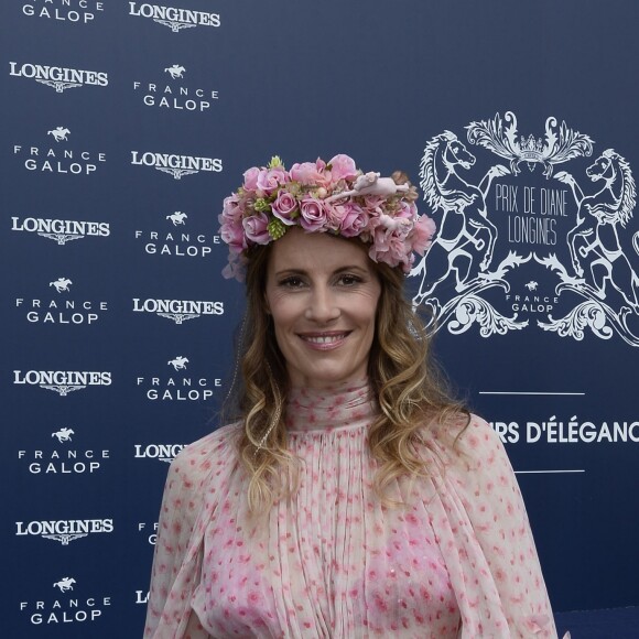 Sophie Thalmann durant le 167ème Prix de Diane Longines à l'hippodrome de Chantilly, à Chantilly, le 19 Juin 2016. © Christophe Bricot/Bestimage