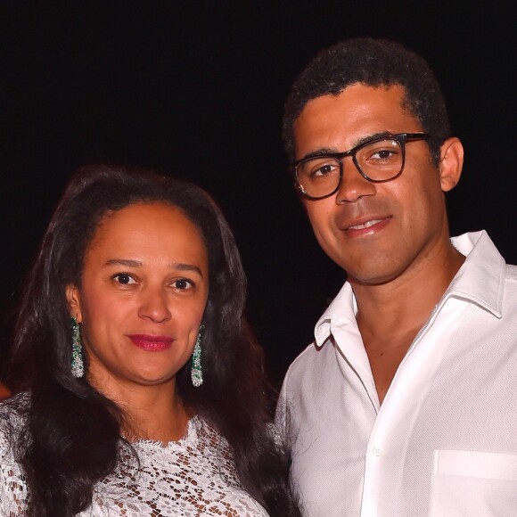 Isabel Dos Santos et Sindika Dokolo lors de la soirée d'anniversaire "Fawaz's Folies" pour les 64 ans de Fawaz Gruosi (de Grisogono) à la Cala di Volpe à Porto-Cervo, Sardaigne, Italie, le 8 août 2016. © Agence/Bestimage