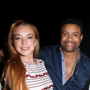 Lindsay Lohan et Shaggy lors de la soirée d'anniversaire "Fawaz's Folies" pour les 64 ans de Fawaz Gruosi (de Grisogono) à la Cala di Volpe à Porto-Cervo, Sardaigne, Italie, le 8 août 2016. © Agence/Bestimage