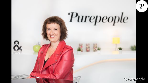 Anne Roumanoff répond aux questions de Laurent Argelier pour Purepeople.com. Août 2016.