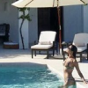 La jolie Leila Ben Khalifa en vacances à Ibiza le 24 juillet 2016.
