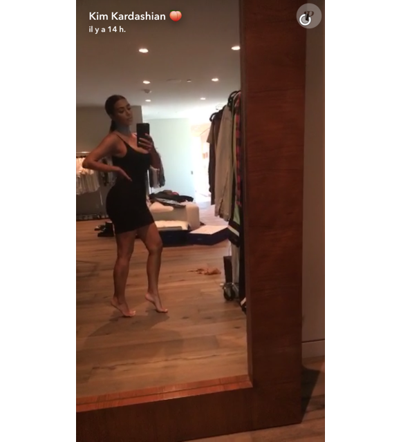Kim Kardashian sur Snapchat le 10 août 2016