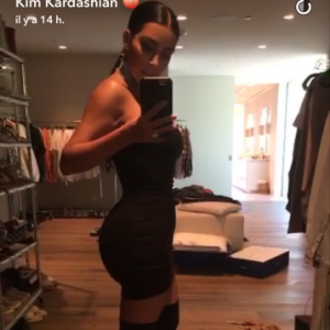 Kim Kardashian sur Snapchat le 10 août 2016