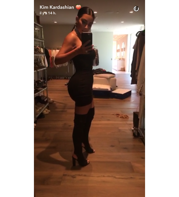 Kim Kardashian sur Snapchat le 10 août 2016