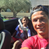 Cristiano Ronaldo, fin des vacances avec son fils Cristiano Jr., photo Instagram août 2016.