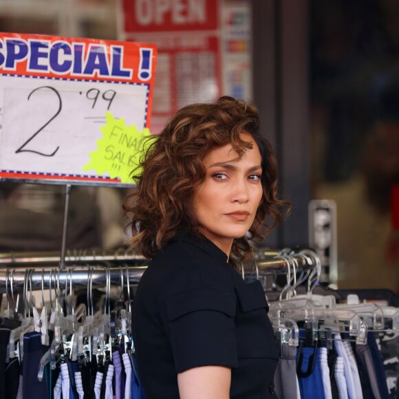 Jennifer Lopez sur le tournage de "Shades of Blue" à Brooklyn. New York, le 14 juillet 2016.
