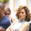 Jennifer Lopez, dans le rôle de Harlee Santos du NYPD, sur le tournage de la série "Shades of Blue" à New York. Le 7 juillet 2016 © CPA / Bestimage