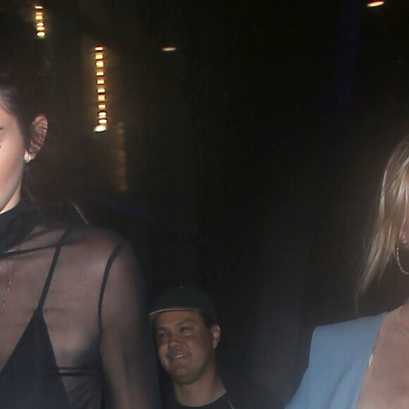 Kendall Jenner et Hailey Baldwin à Los Angeles, le 6 août 2016