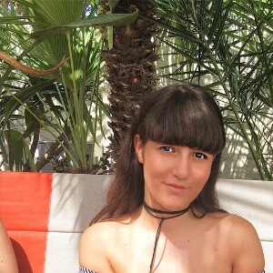 Margaux Thibaut, la demi-soeur de Laeticia Hallyday, sur une photo publiée sur Instagram en juillet 2016.