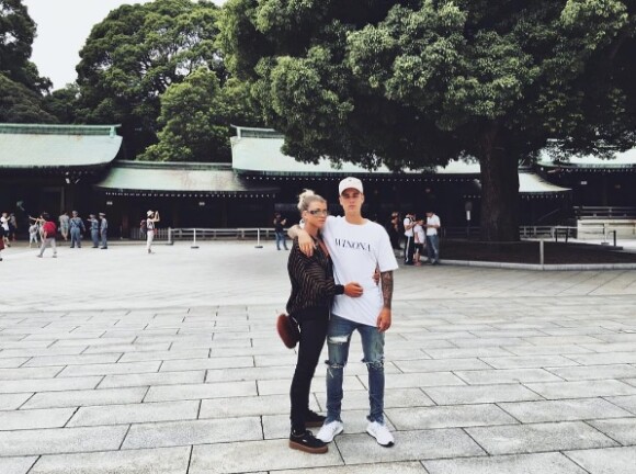 Sofia Richie et Justin Bieber au Japon (août 2016).