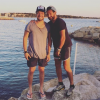 Kev Adams et Cyril Hanouna en vacances à Cannes, le 7 août 2016.