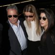 Amber Heard arrive au tribunal pour sa déposition contre Johnny Depp pour violences conjugales dans la procédure de divorce à Century City, le 13 août 2016.