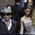 Johnny Depp et sa compagne Amber Heard - Célébrités au festival international du film de Toronto (TIFF) le 12 septembre 2015