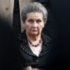Simone Veil - Obseques d'Antoine Veil au cimetière du Montparnasse à Paris le 15 avril 2013