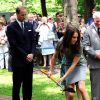 Le duc et la duchesse de Cambridge à Ottawa lors de leur tournée royale au Canada le 2 juillet 2011.