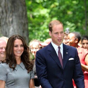 Le duc et la duchesse de Cambridge à Ottawa lors de leur tournée royale au Canada le 2 juillet 2011.