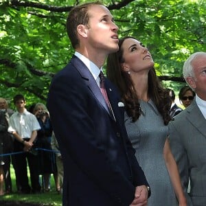 Le duc et la duchesse de Cambridge à Ottawa lors de leur tournée royale au Canada le 2 juillet 2011.