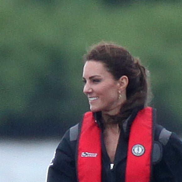 Le duc et la duchesse de Cambridge dans la région de l'île du Prince Edward lors de leur tournée royale au Canada le 4 juillet 2011.