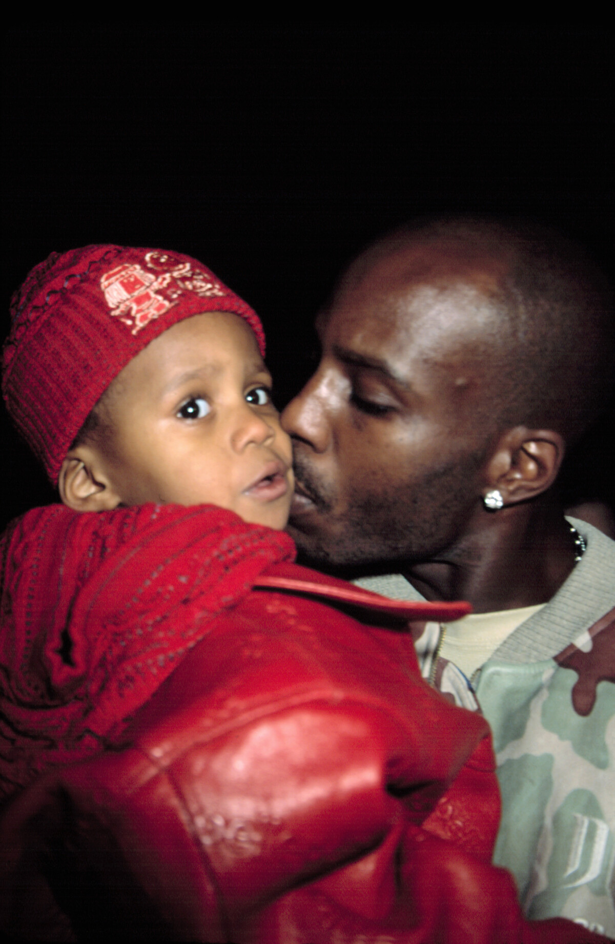 Dmx Rapper Son Photo : DMX et son fils Tacoma à New York. Février 2003. - Ode (Purepeople)